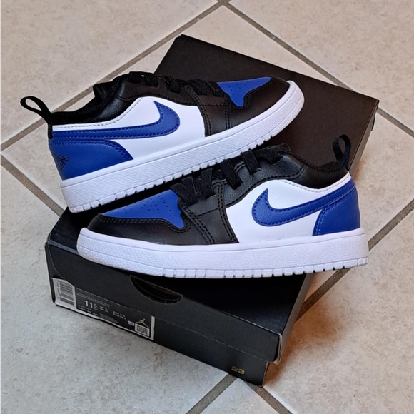 Jordan 1 ALT (TD) Low Alternate Royal Toe - DR9748-140 - KIDS SIZE 11.5C
